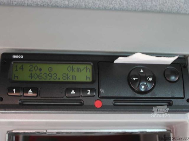 Samochód ciężarowy z plandeką typu platforma IVECO EUROCARGO ML 90E18, EURO 5, SIDEWALLS, PNEU 80%