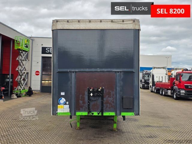 Atvērta puspiekabe ar tentu BERGER SAPL 24 / Coilmulde / 5.560 kg