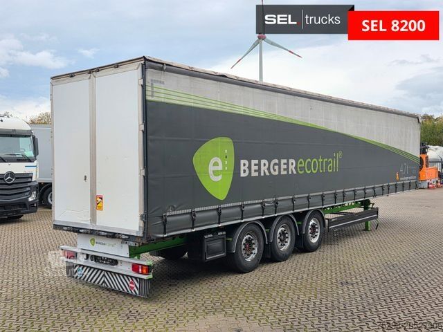 Atvērta puspiekabe ar tentu BERGER SAPL 24 / Coilmulde / 5.560 kg