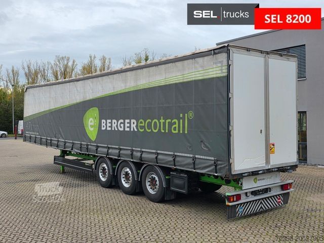 Atvērta puspiekabe ar tentu BERGER SAPL 24 / Coilmulde / 5.560 kg
