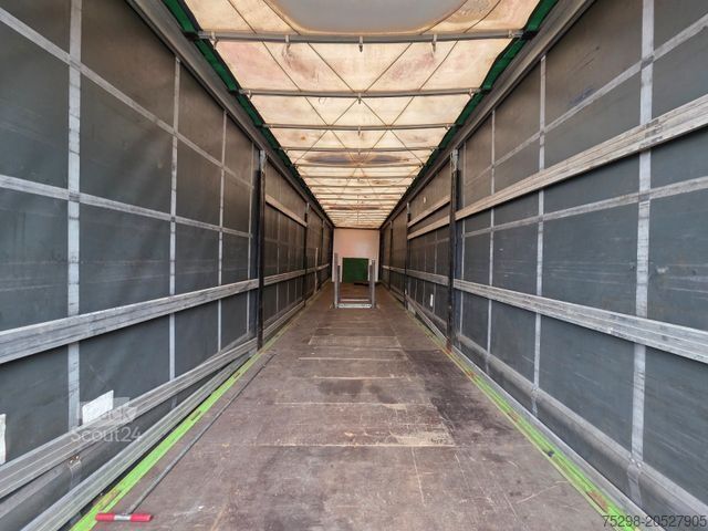 Atvērta puspiekabe ar tentu BERGER SAPL 24 / Coilmulde / 5.560 kg