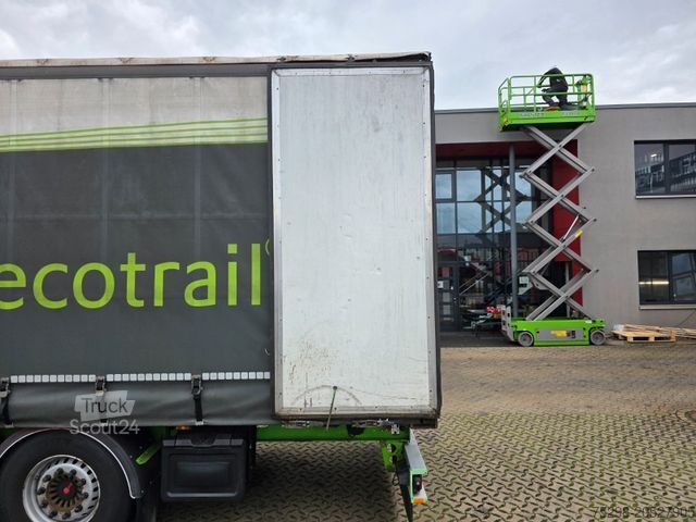 Atvērta puspiekabe ar tentu BERGER SAPL 24 / Coilmulde / 5.560 kg