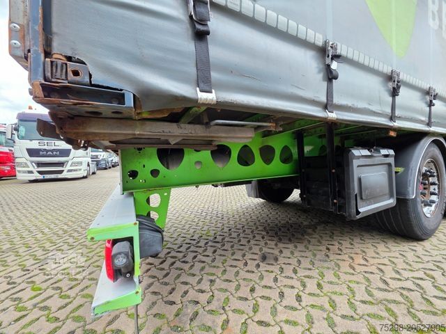 Atvērta puspiekabe ar tentu BERGER SAPL 24 / Coilmulde / 5.560 kg