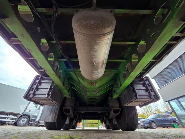 Atvērta puspiekabe ar tentu BERGER SAPL 24 / Coilmulde / 5.560 kg