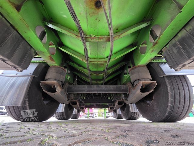 Atvērta puspiekabe ar tentu BERGER SAPL 24 / Coilmulde / 5.560 kg