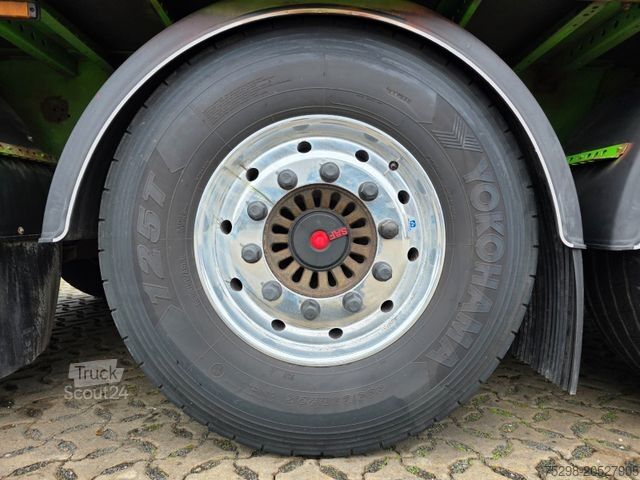 Atvērta puspiekabe ar tentu BERGER SAPL 24 / Coilmulde / 5.560 kg