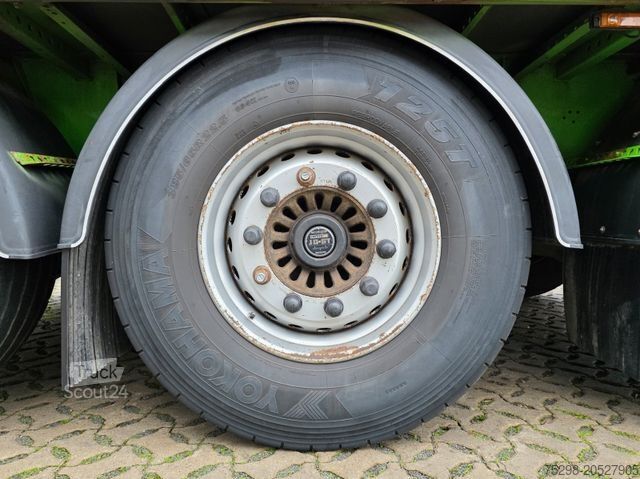 Atvērta puspiekabe ar tentu BERGER SAPL 24 / Coilmulde / 5.560 kg