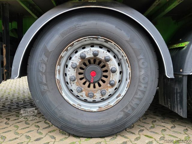 Atvērta puspiekabe ar tentu BERGER SAPL 24 / Coilmulde / 5.560 kg