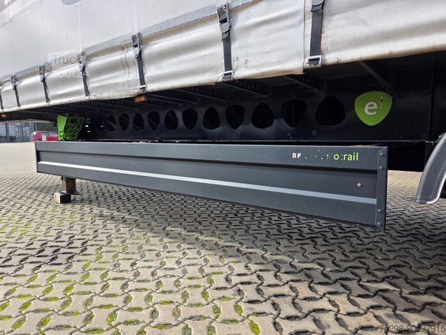 Brandalı açık yarı römork BERGER SAPL 24 / Coilmulde / EDSCHA