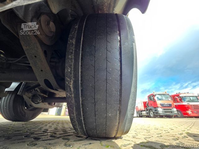 Auflieger mit Pritsche & Plane BERGER SAPL 24 / Coilmulde / EDSCHA