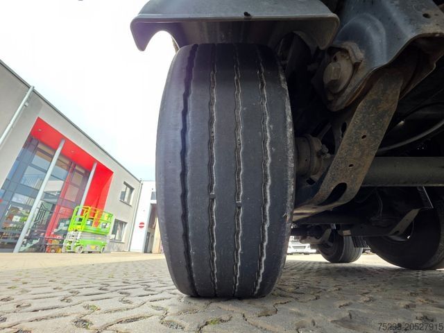 Brandalı açık yarı römork BERGER SAPL 24 / Coilmulde / EDSCHA