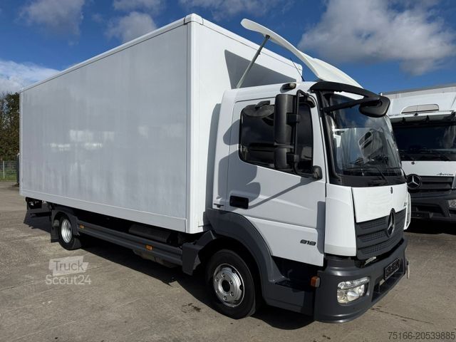 Кутиевиден ван MERCEDES-BENZ ATEGO 818 L Koffer 6,10 m LBW 1 T*171 tkm*AHK