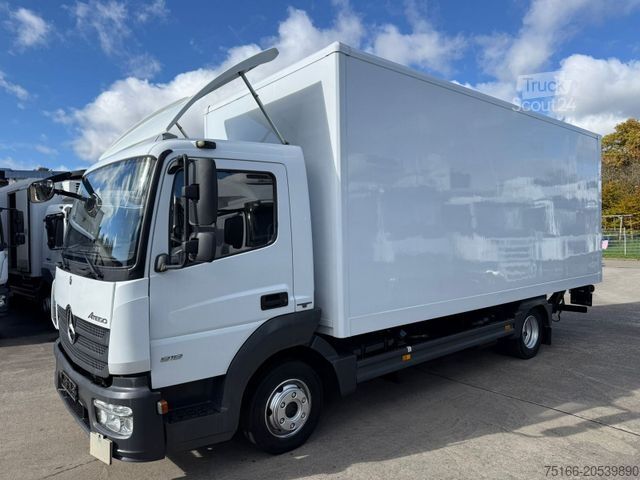 Кутиевиден ван MERCEDES-BENZ ATEGO 818 L Koffer 6,10 m LBW 1 T*171 tkm*AHK