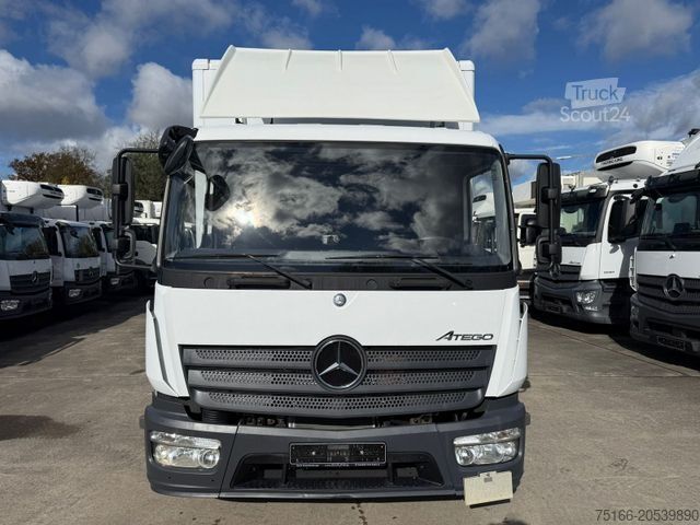 Кутиевиден ван MERCEDES-BENZ ATEGO 818 L Koffer 6,10 m LBW 1 T*171 tkm*AHK