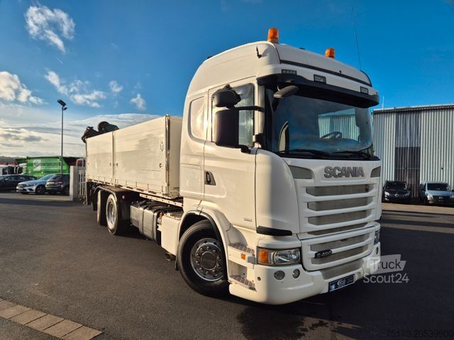 Üç taraflı damperli kamyon SCANIA G490 LB6x2*4HNB Palfinger PK 18002-EH D Funk AHK