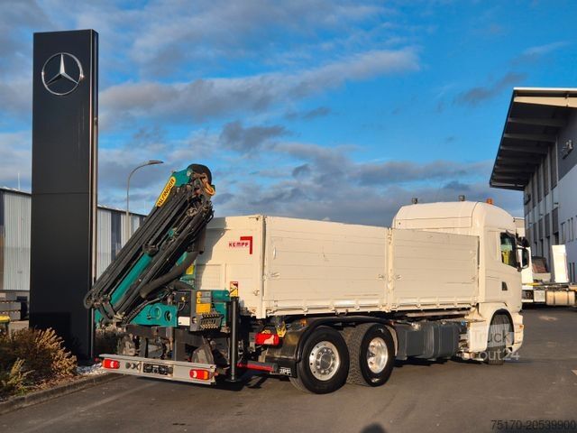 Dreiseitenkipper LKW SCANIA G490 LB6x2*4HNB Palfinger PK 18002-EH D Funk AHK