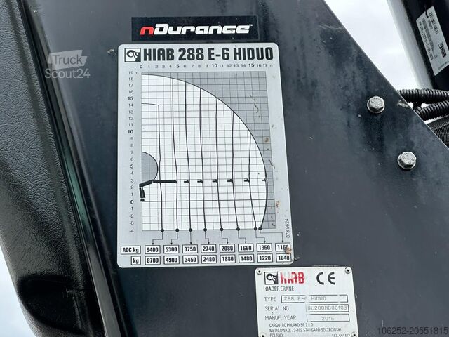 Containertransport (haakarmsysteem) Renault C460 8x4 HOOKLIFT + (19m!) CRANE HIAB 288 E-6 H...