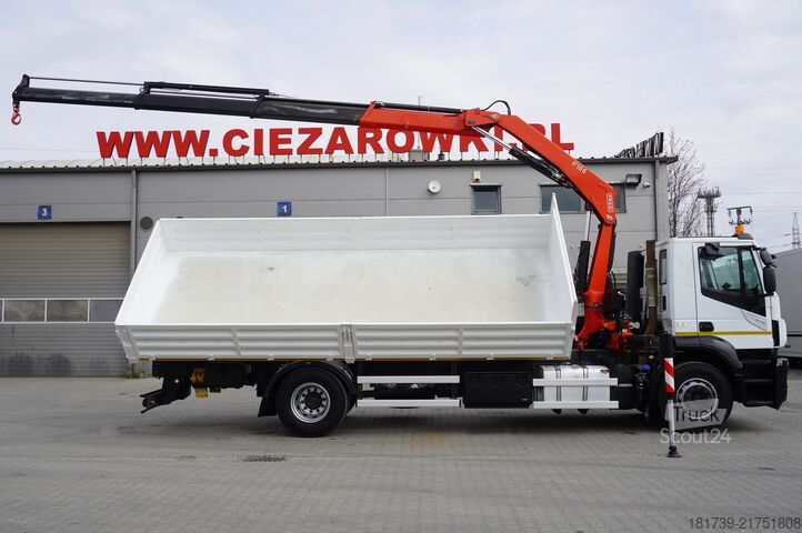 Kétoldalú billenő Iveco Stralis 19.310 / 2-side tipper / Fassi