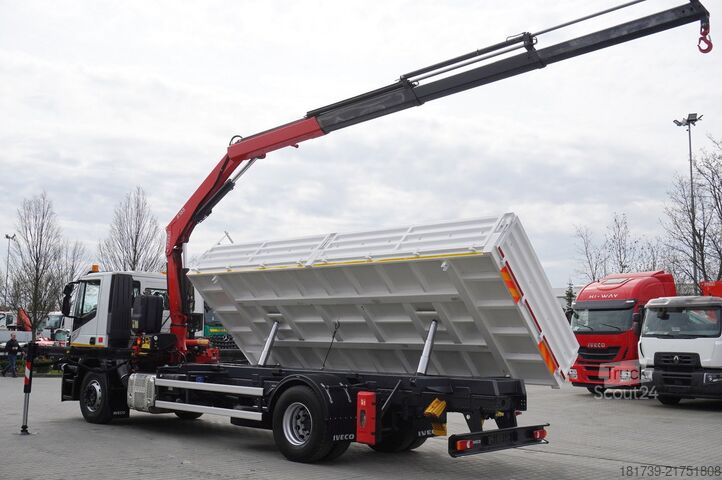 Kétoldalú billenő Iveco Stralis 19.310 / 2-side tipper / Fassi