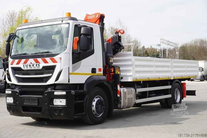 Kétoldalú billenő Iveco Stralis 19.310 / 2-side tipper / Fassi