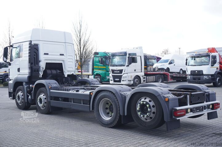 Pavaros mazgas MAN TGS 35.420 8x2 / Chassis 6.4 m / ADR AT
