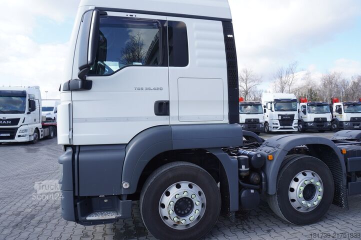 Pavaros mazgas MAN TGS 35.420 8x2 / Chassis 6.4 m / ADR AT