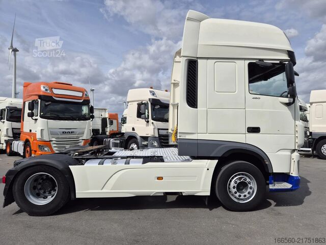 Standart traktör DAF XF 480 FT SUPER SPACE CAB ZF INTARDER