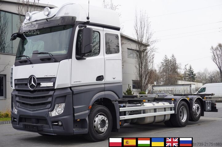 BDF / braukšanas nodarbībām Mercedes-Benz Actros 2540 6x2/ 10 tho. km!!! / 5 seats