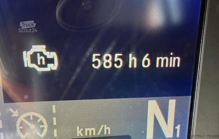 BDF / braukšanas nodarbībām Mercedes-Benz Actros 2540 6x2/ 10 tho. km!!! / 5 seats