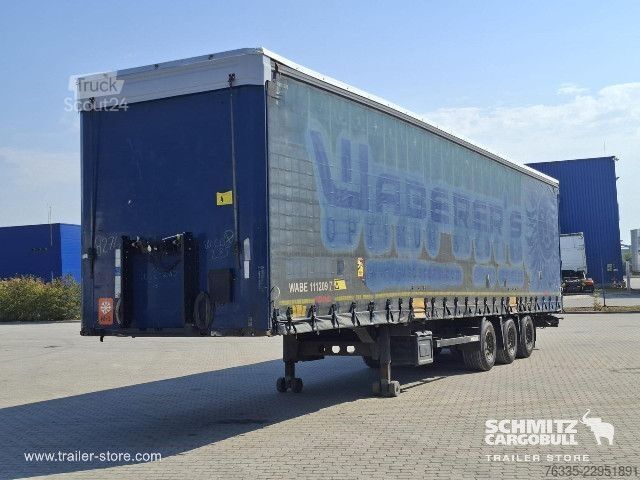 Brandalı açık yarı römork Kögel Curtainsider Mega