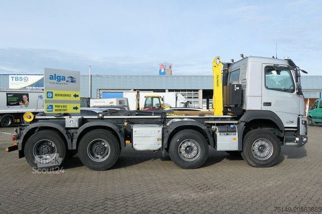 Abrollkipper VOLVO FMX 540 8x4, Palfinger T26M11, Liftachse, Klima