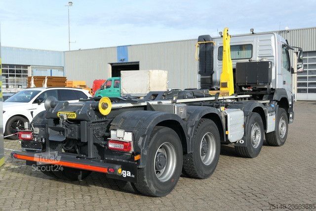 Kampós konténerszállító teherautó VOLVO FMX 540 8x4, Palfinger T26M11, Liftachse, Klima