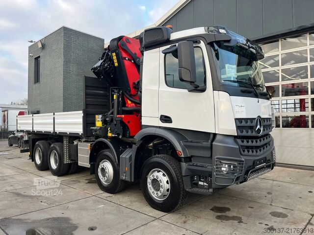 Vrachtwagen met kraan Mercedes-Benz Arocs 4140 K 8x4 Crane Truck