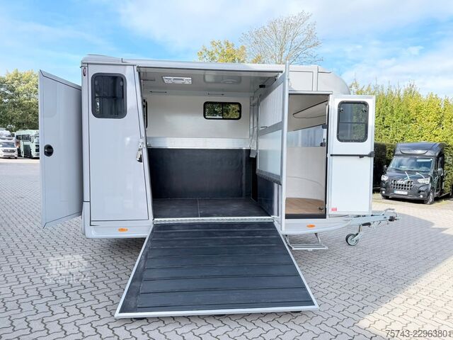 Hästtransportsläp  2 Pferdeanh.ANKA Hengstemodell,Sattelk. mit Bett