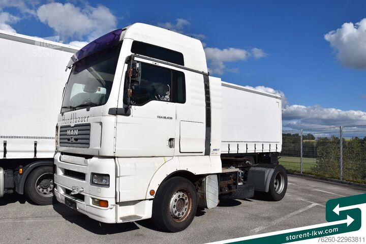 Vakio vetoauto MAN TGA 18.430 XLX Retarder Standklima DEFEKT