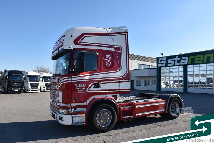 Vakio vetoauto SCANIA 164L V8 580 Top Line Retarder Analoger Tacho