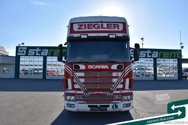 Vakio vetoauto SCANIA 164L V8 580 Top Line Retarder Analoger Tacho