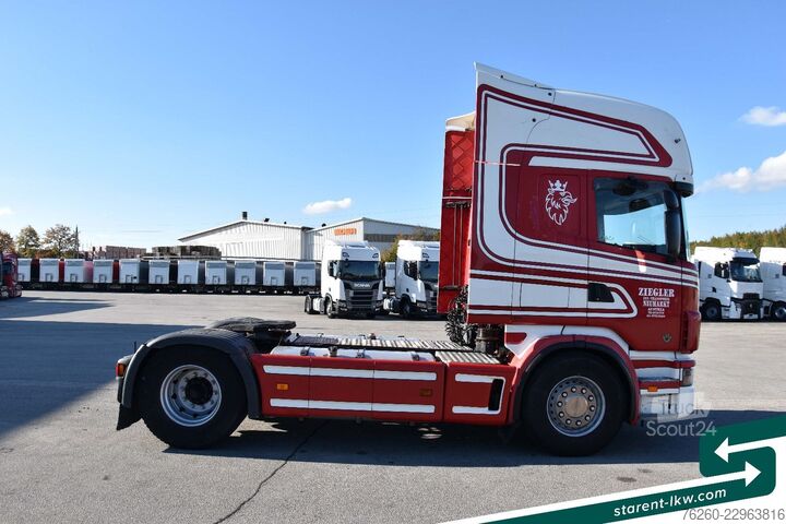 Vakio vetoauto SCANIA 164L V8 580 Top Line Retarder Analoger Tacho