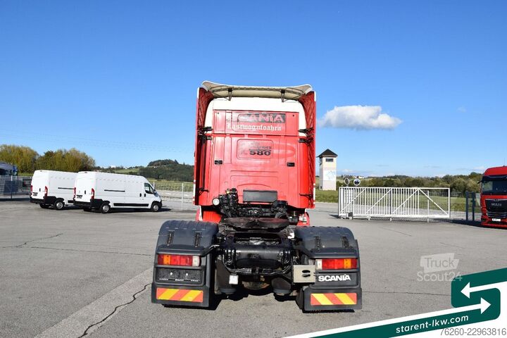Vakio vetoauto SCANIA 164L V8 580 Top Line Retarder Analoger Tacho