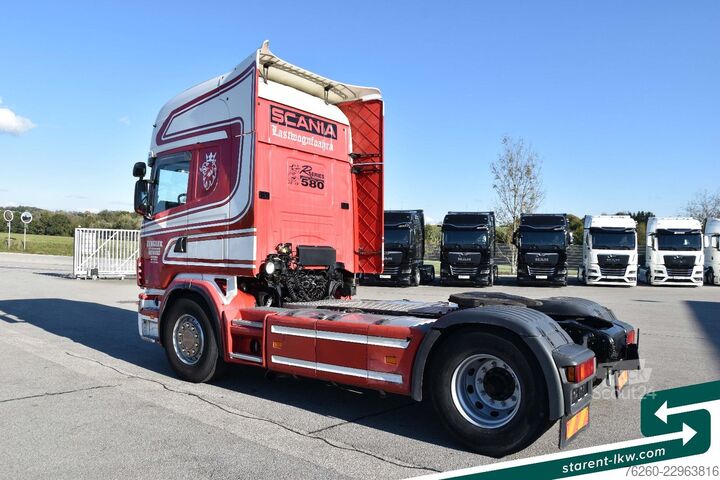 Vakio vetoauto SCANIA 164L V8 580 Top Line Retarder Analoger Tacho