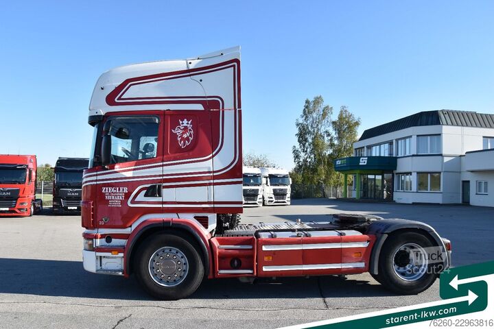 Vakio vetoauto SCANIA 164L V8 580 Top Line Retarder Analoger Tacho
