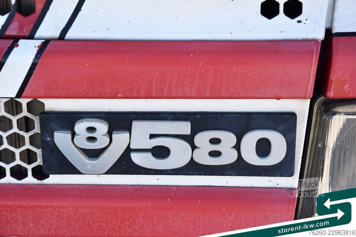 Vakio vetoauto SCANIA 164L V8 580 Top Line Retarder Analoger Tacho
