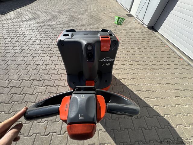 Niederhubwagen Linde T18--EK