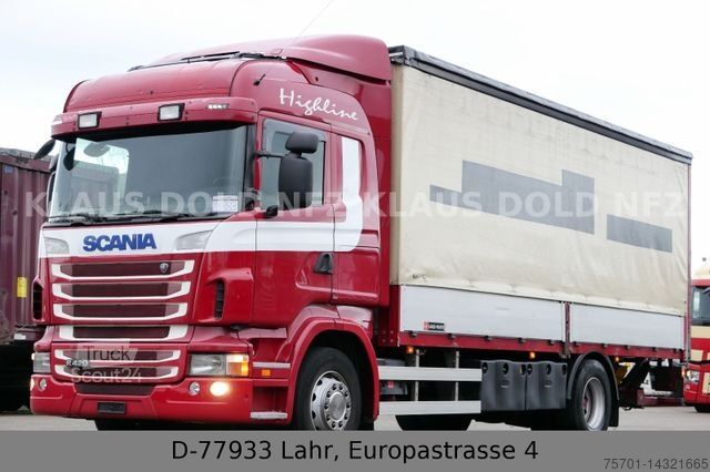 Scania R420 Pritsche Plane Retarder Vollluft LBW Euro 5
