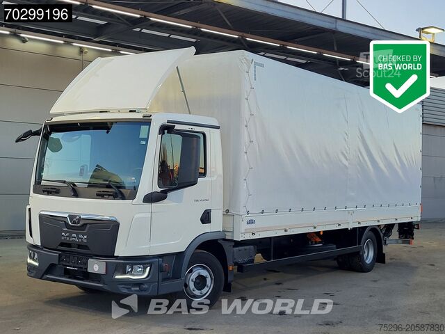 Bâche coulissante MAN TGL 12.250 4X2 LIKE NEW! 12tonner Curtainsider ...