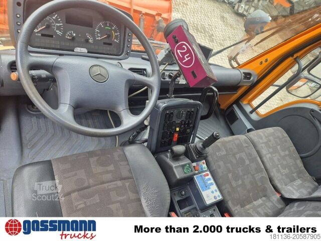 Camión para usos especiales Unimog U 300 405/10 4x4, Kommunalhydraulik, WSK