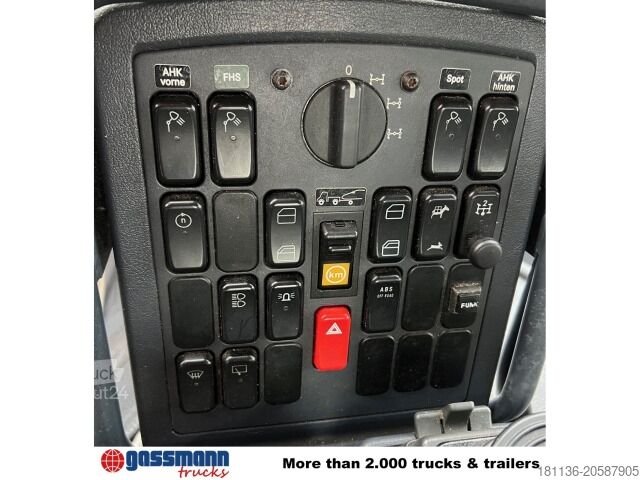 Camión para usos especiales Unimog U 300 405/10 4x4, Kommunalhydraulik, WSK