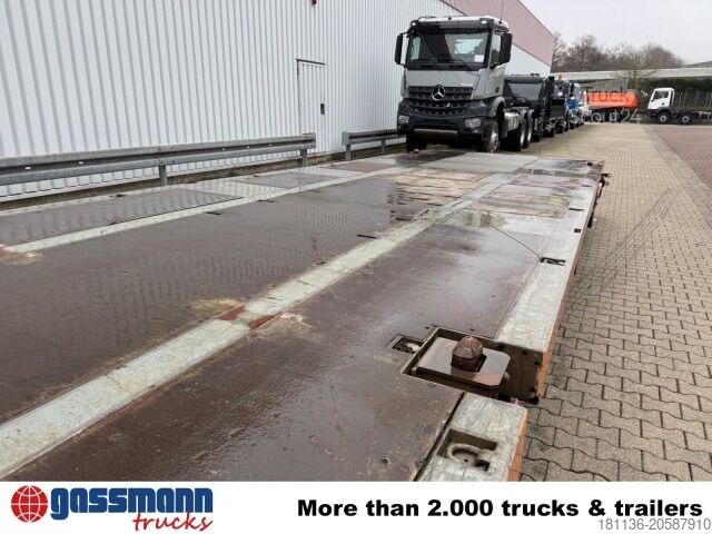 Remorque ouverte avec bâche  RUFA ZHP 24-32, TwistLock-Verriegelungen, Verzinkt