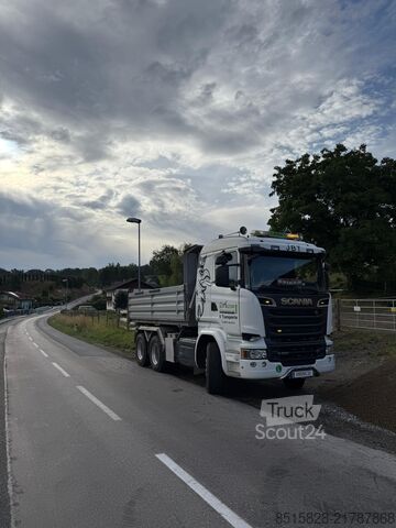 Trostrani kiperski kamion Scania R520 V8