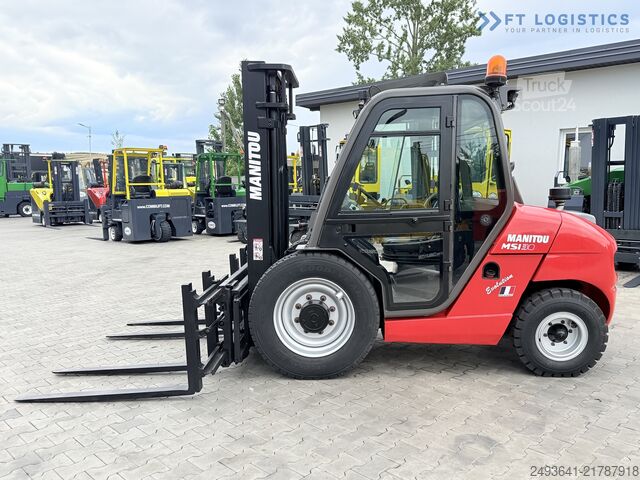 Wózek widłowy terenowy Manitou MSI30 / DIESEL / DUPLEX 3350 / CABIN